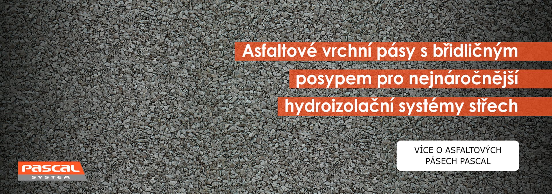 Asfaltové pásy s břidlicovým posypem